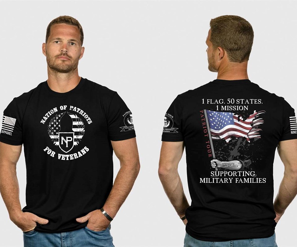 2022 - Patriot Tour Shirt - Nation of Patriots | Nation of Patriots